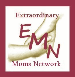 Extraordinary Mom Small Logo with Text